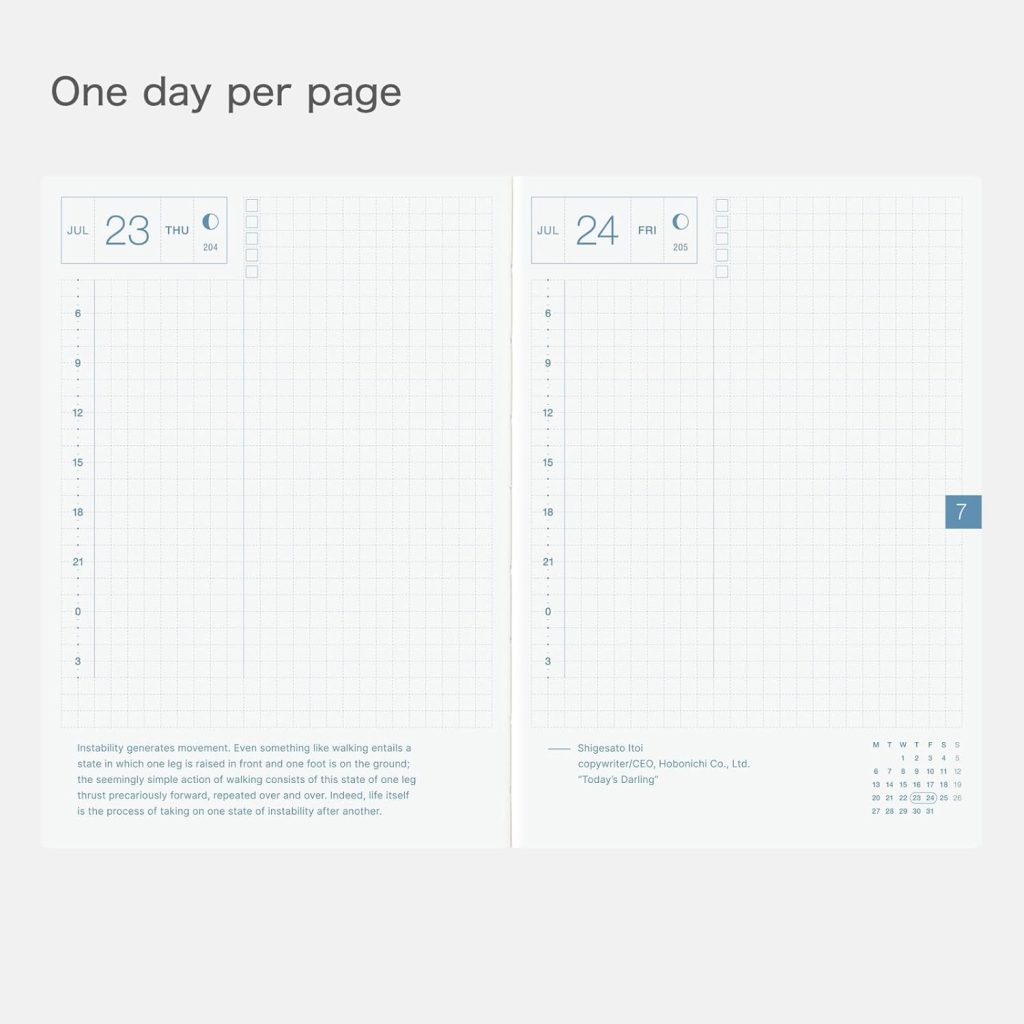 Hobonichi Techo — Best for ADHD Adults Who Like Flexibility