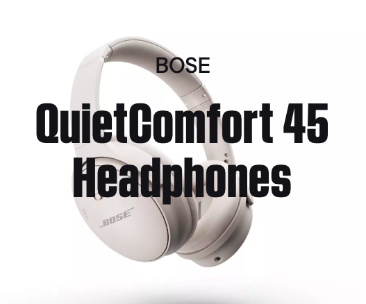 Bose QuietComfort 45 for ADHD Focus Bose QuietComfort 45 wireless headphones designed for comfortable all-day ADHD focus sessions.