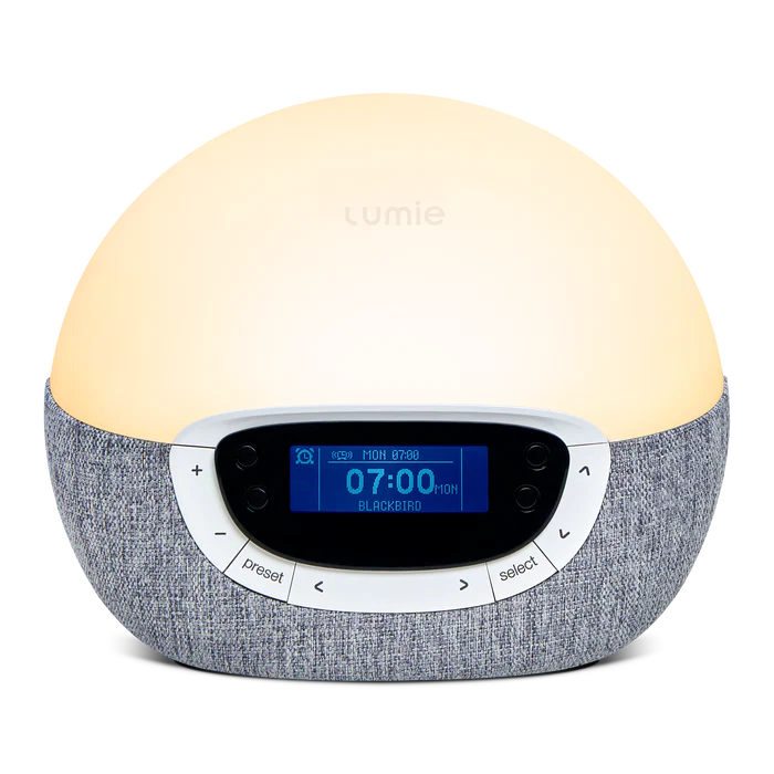 Lumie Bodyclock Shine 300 sunrise alarm clock for ADHD brain fog and anxiety mornings
