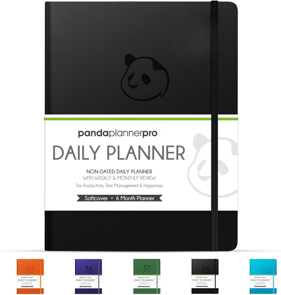 Panda Planner Pro weekly planner for ADHD professionals focused on productivity, organization, and daily planning